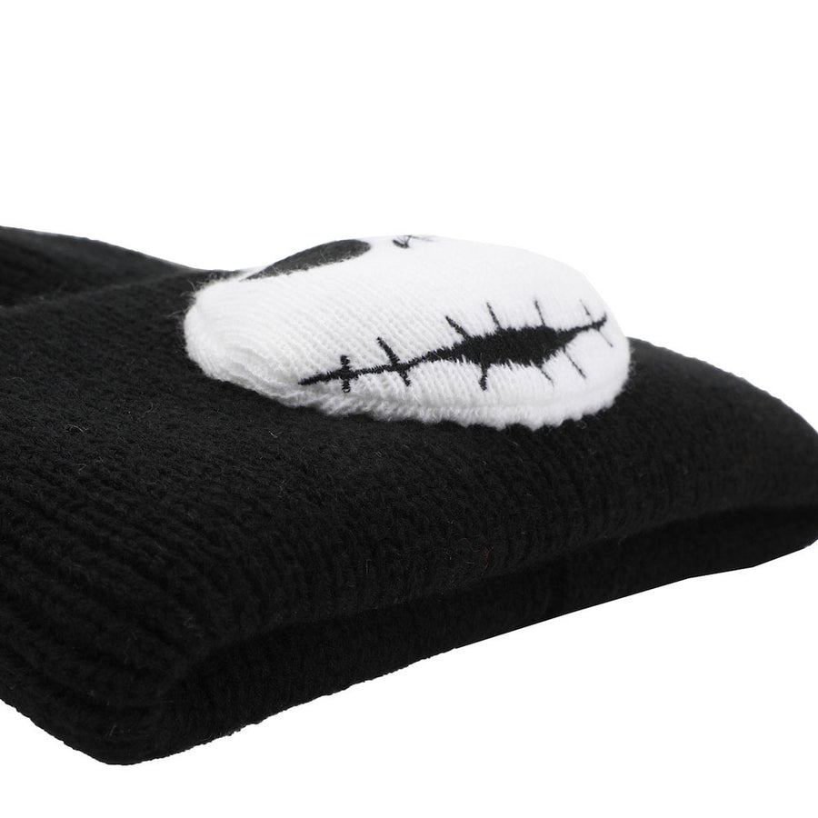 The Nightmare Before Christmas Jack 3D Plush Tall Cuff Beanie Side View