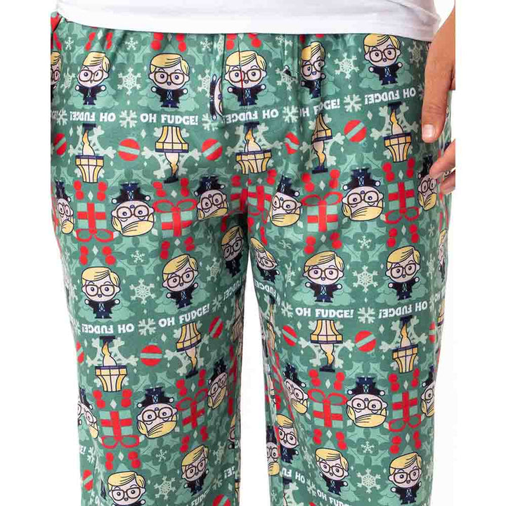Oh Fudge Chibi Lounge Pants from A Christmas Story