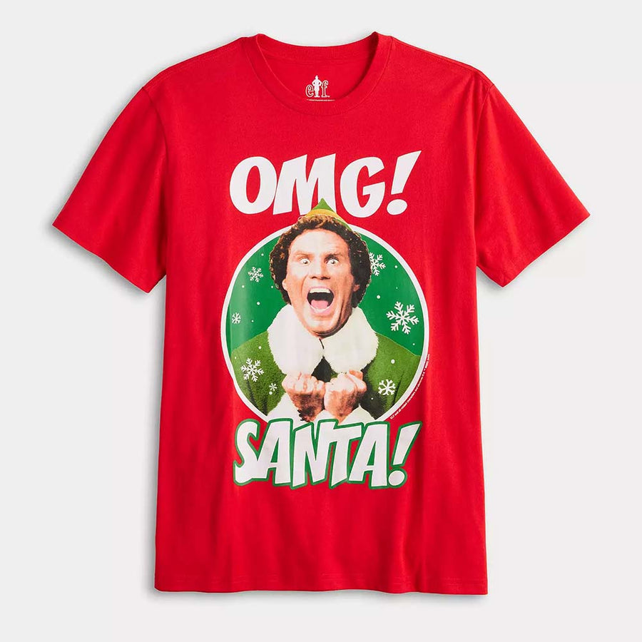 OMG! Santa! Christmas Tee from Elf the Movie