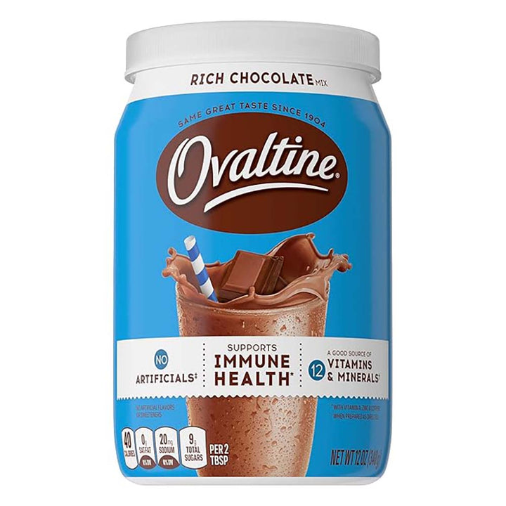 12 Ounce Rich Chocolate Ovaltine as featured in A Christmas Story