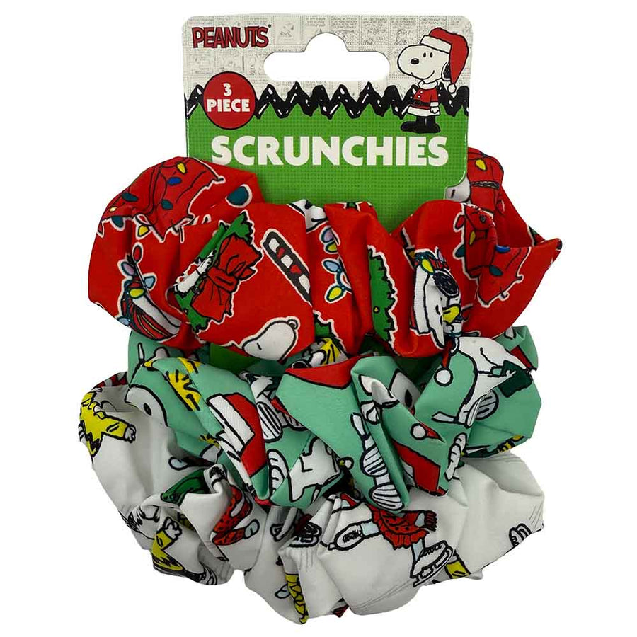Peanuts 3pc Set of Scrunchies