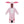 Load image into Gallery viewer, Pink Bunny Wine Cover (shhh....Elf on the Shelf Outfit) with Bottle
