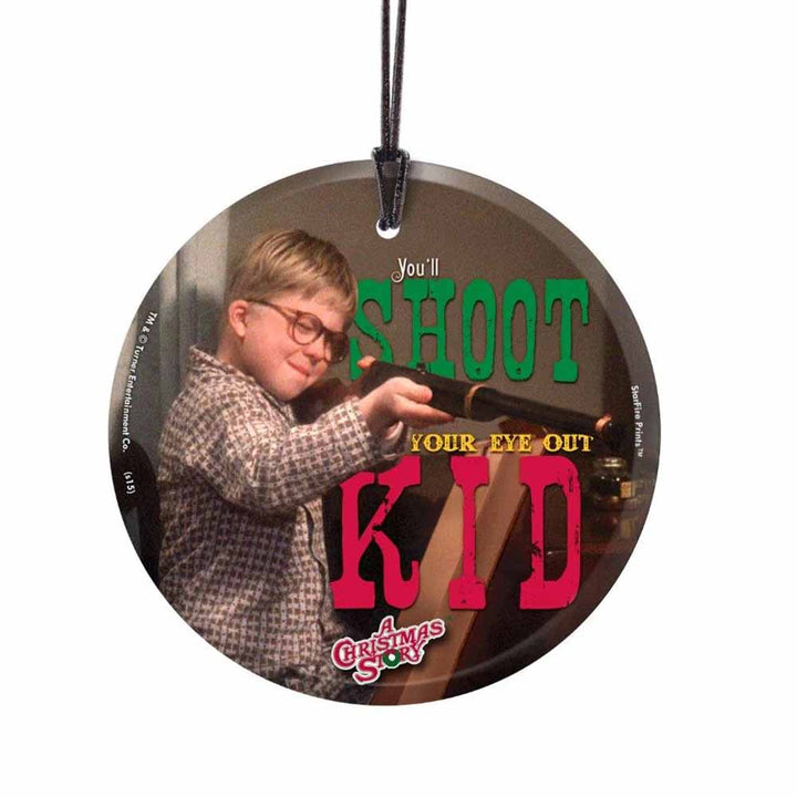 Shoot Your Eye Out Glass Ornament from A Christmas Story