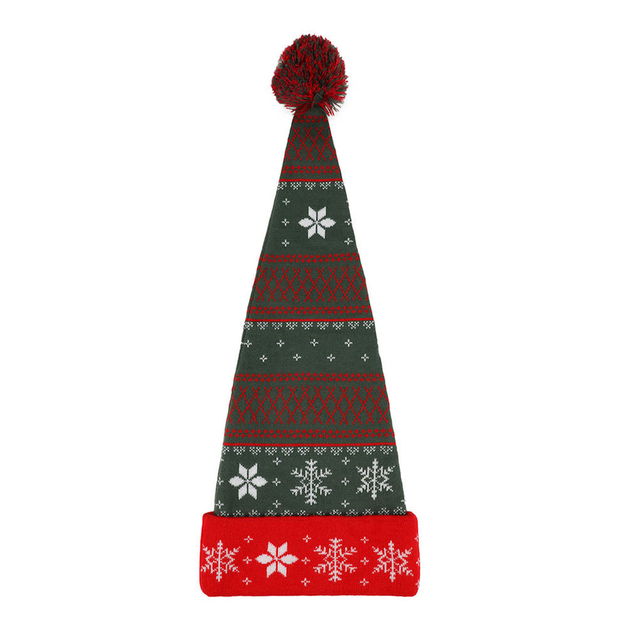 Peanuts Snoopy Christmas Santa Stocking Hat Back