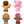 Load image into Gallery viewer, Little People Christmas Story Figurines Back
