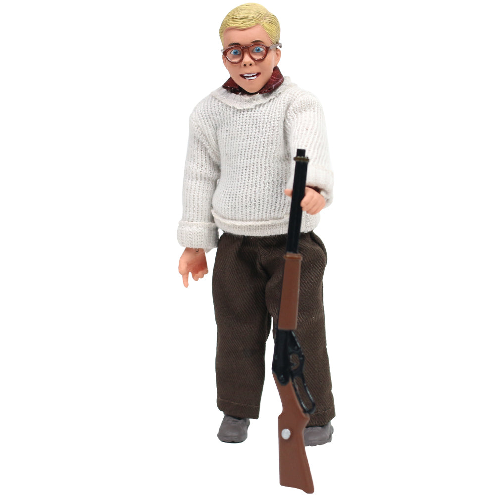 A Christmas Story – Action Figure Old Man 20,3 Cm – NECA – Con Lampada A Gamba E Teste Intercambiabili