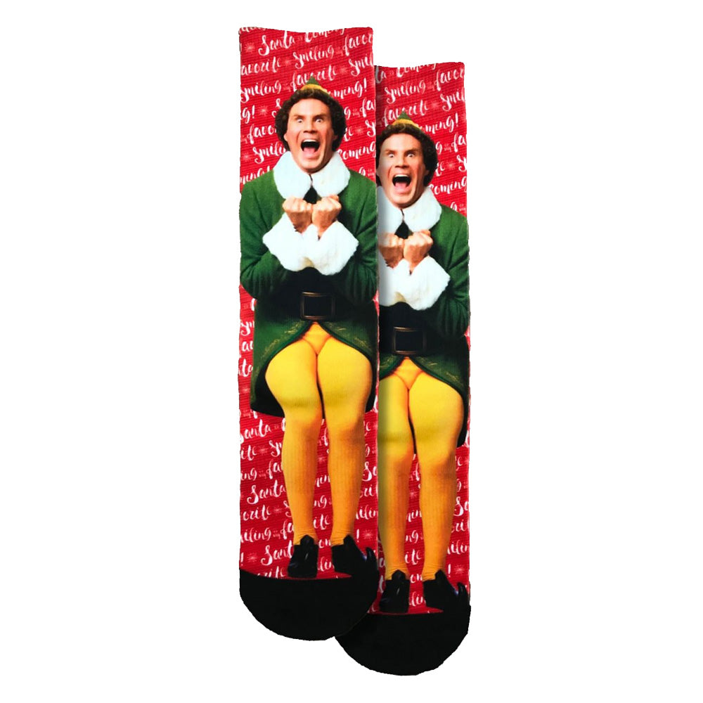 Buddy the Elf Crew Socks – Red Rider Leg Lamps