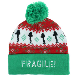 Fragile Christmas Leg Lamp Beanie Cap