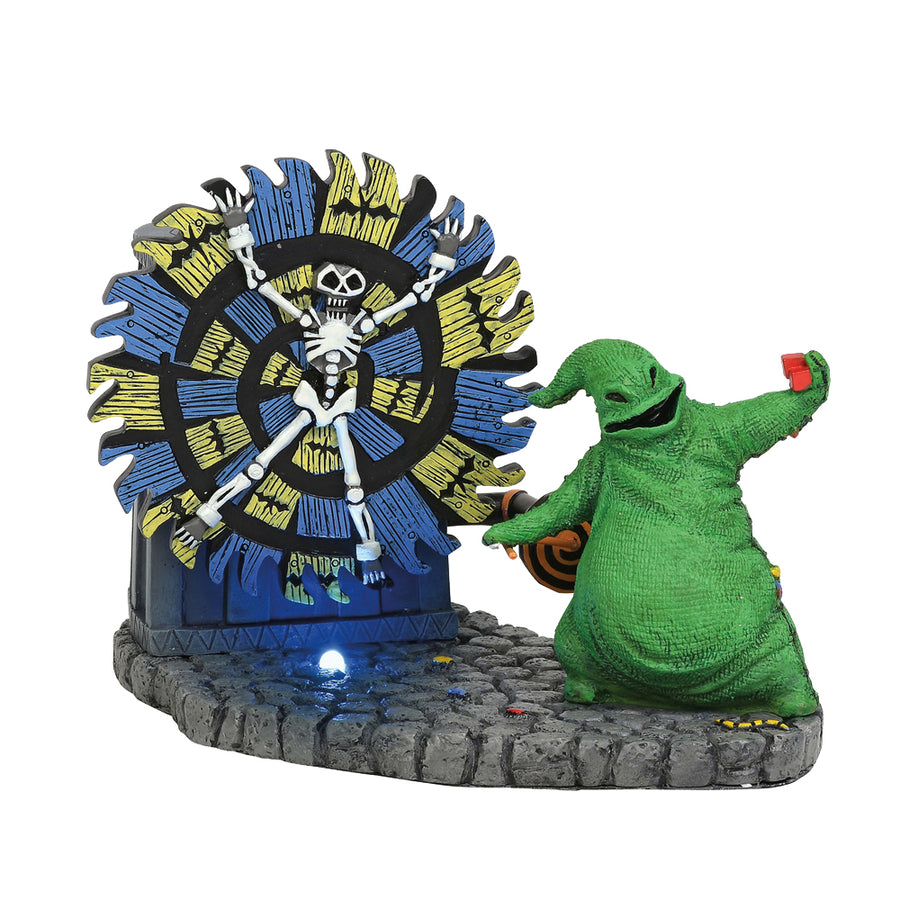 Oogie Boogie Gives a Spin From Dept 56 The Nightmare Before Christmas
