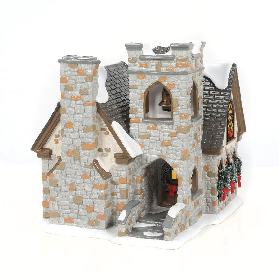 Woodlands Family Church from Dept 56 Snow Village *RETIRED*
