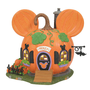 Mickey's Pumpkintown House from Dept 56 Disney Village