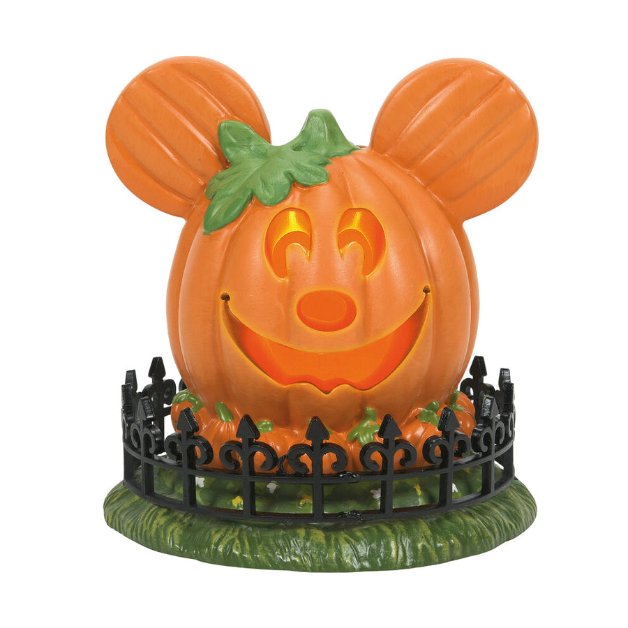 Mickey's Town Center Pumpkin from Dept 56 Disney Village
