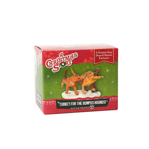 Turkey for Bumpus Hounds from Dept 56 A Christmas Story Village EXCLUSIVE