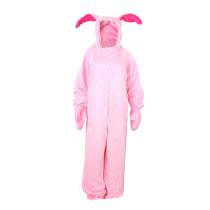 Deluxe Christmas Bunny Suit Pajamas Front 