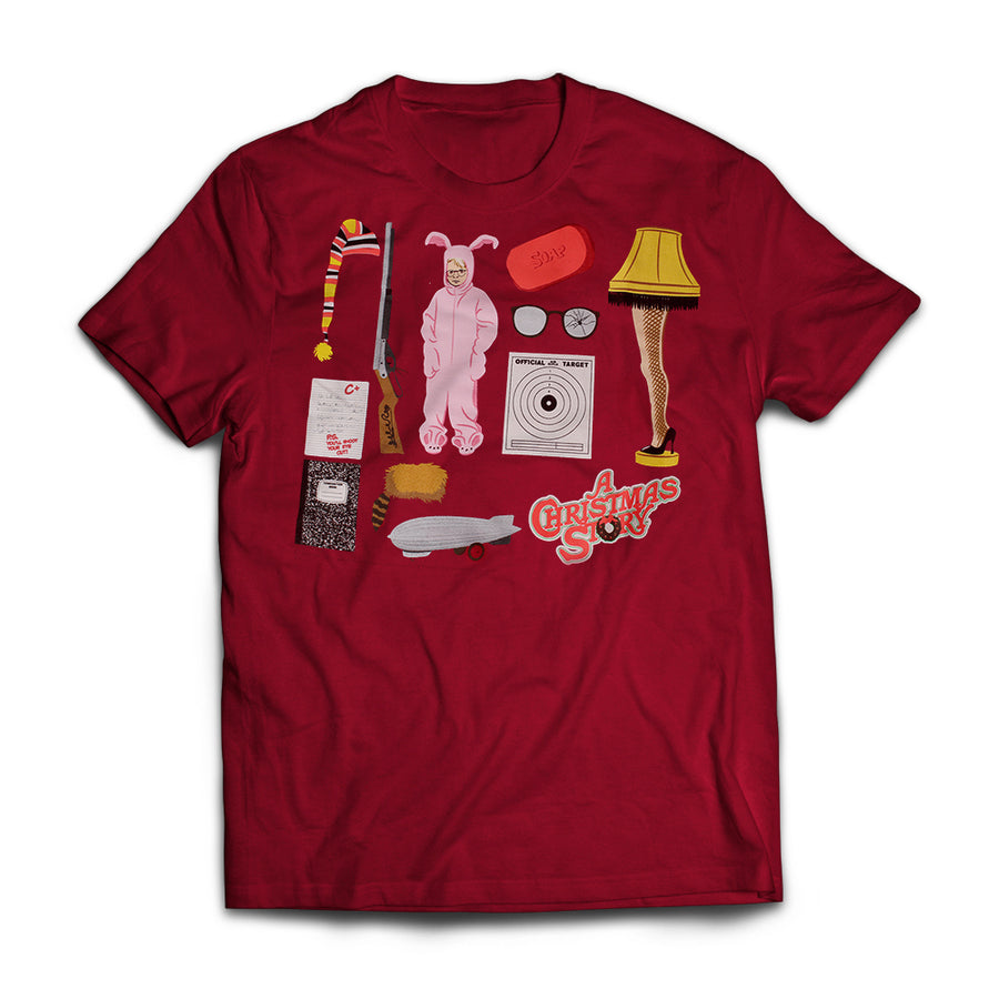 Montage Tee from A Christmas Story