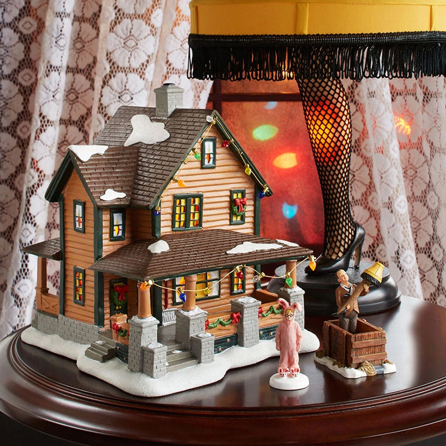 Ralphie's House from Dept 56 A Christmas Story Village