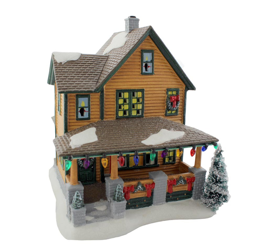 Ralphie's House from Dept 56 A Christmas Story Village