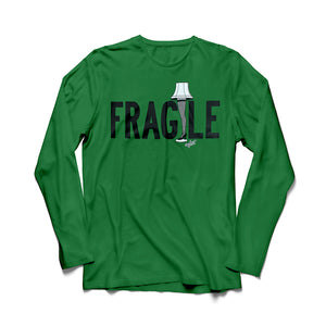Fragile LONG SLEEVE Tee from A Christmas Story Green