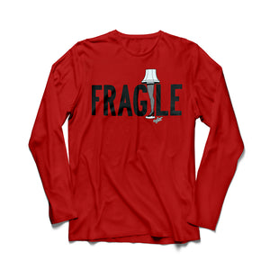 Fragile LONG SLEEVE Tee from A Christmas Story Red