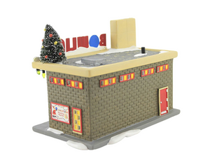 Hohman Lanes Bowling Back View from Dept 56 A Christmas Story Village