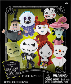 The Nightmare Before Christmas Figural Plush Bag Clip