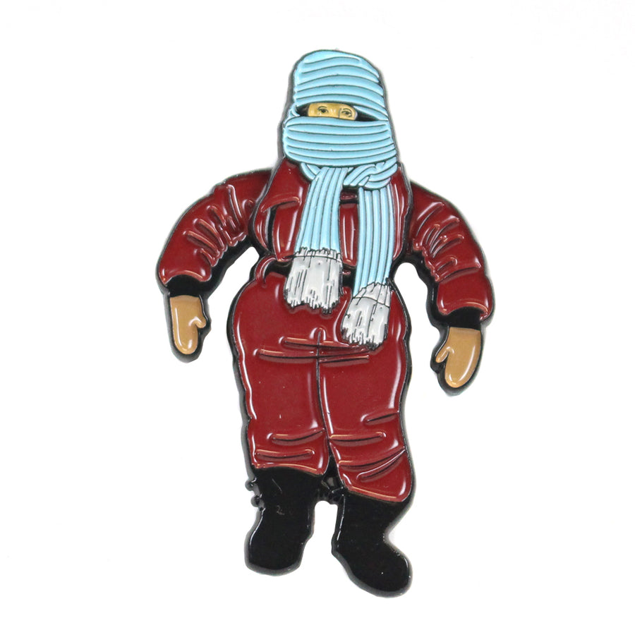 "I Can't Put My Arms Down" Christmas Enamel Pin