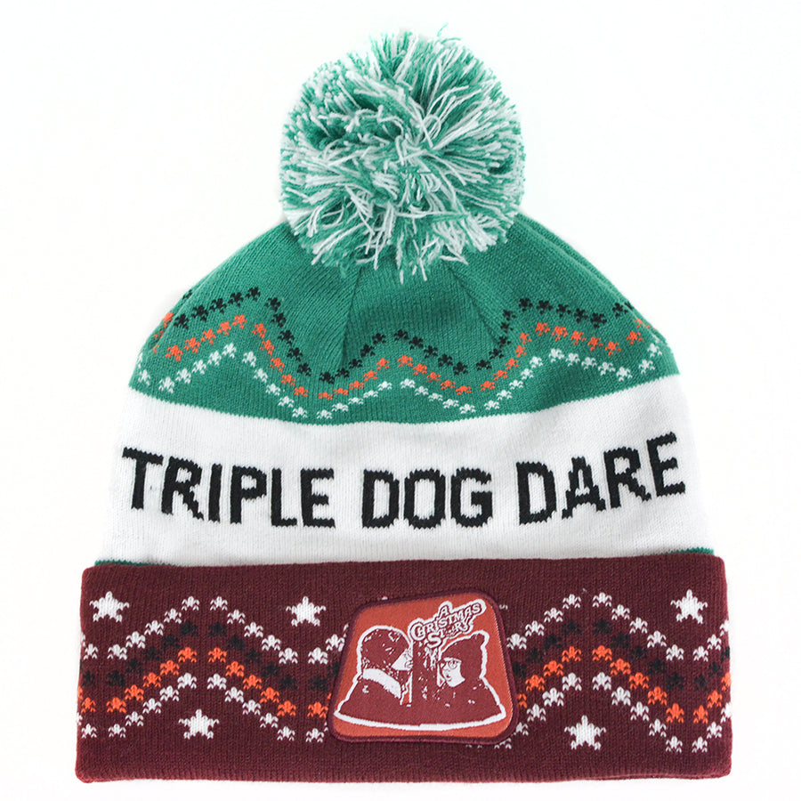 Triple Dog Dare Beanie Cap From A Christmas Story