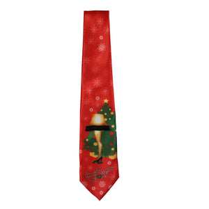 Leg Lamp Novelty Christmas Tie