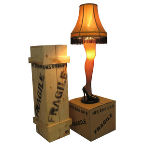 45" Full Size Christmas Leg Lamp Leg Size Crate