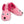 Load image into Gallery viewer, Deluxe Christmas Pink Bunny Slippers
