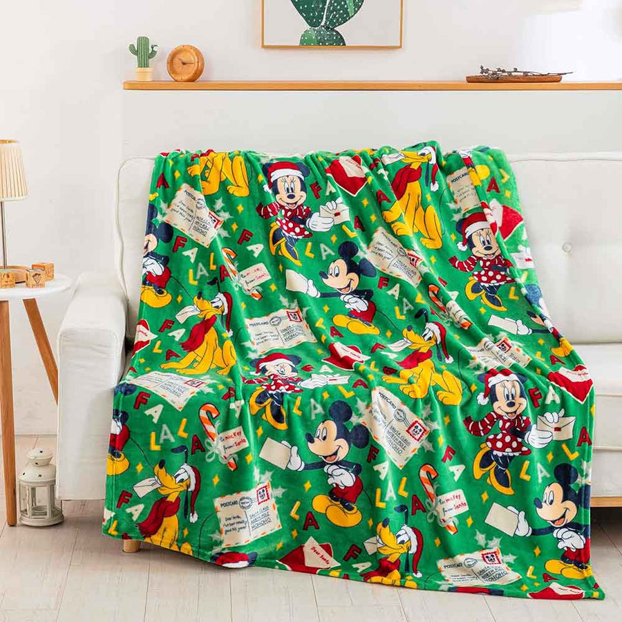 Dear Santa Disney Silk Touch Throw Blanket