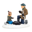 Load image into Gallery viewer, Department 56 A Christmas Story Village Oh, Fudge! figurine, Ralphie and the flat-tire lug nut mishap in hand-painted resin

