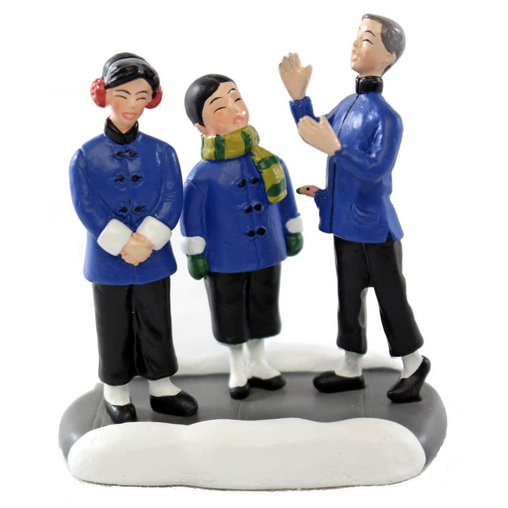 Retired Department 56 A Christmas Story Chinese waiters figurine