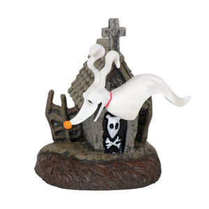 Zero and His Dog House From Dept 56 Nightmare Before Christmas