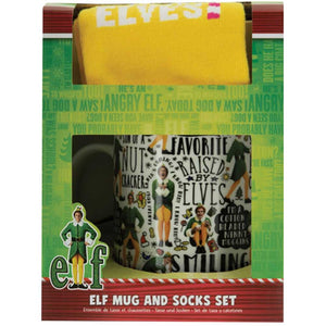 Elf the Movie Mug and Socks Combo