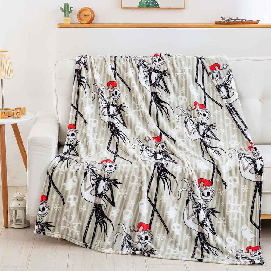 Ghosty Holiday Nightmare Before Christmas Silk Touch Throw Blanket