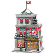 Load image into Gallery viewer, Front view of Happy Holidays Department Store with Santa and Christmas lights
