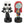 Load image into Gallery viewer, Jack and Sally Sculpted Salt &amp; Pepper Set from The Nightmare before Christmas
