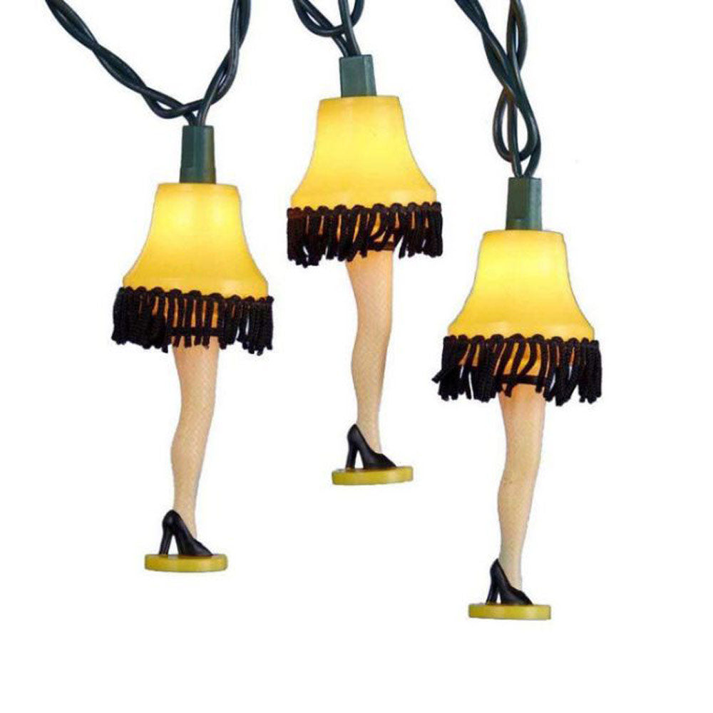 Leg Lamp String Lights from A Christmas Story – Red Rider Leg Lamps