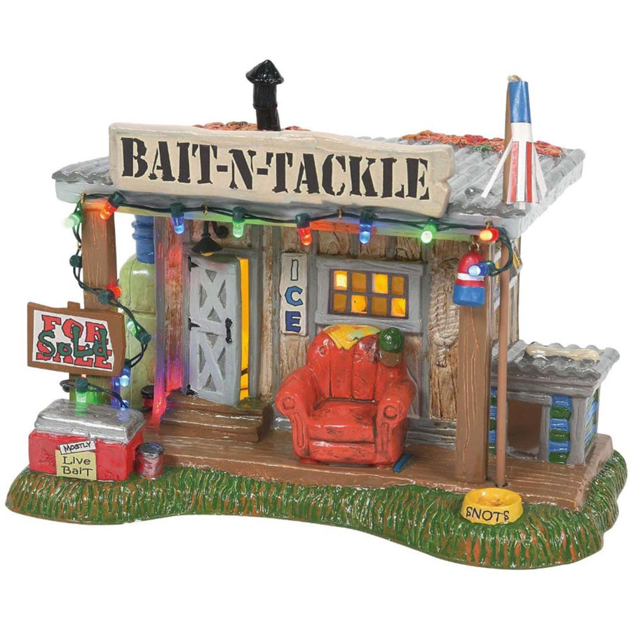 Selling the Bait Shop from Dept 56 Christmas Vacation Snow Village – Red  Rider Leg Lamps