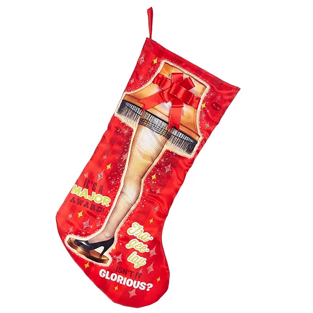 Leg Lamp Light-Up Stocking from A Christmas Story – Red Rider Leg Lamps